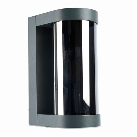 Светильник садово-парковый Feron DH1901, на стену, E27 230V, серый - фото 101450