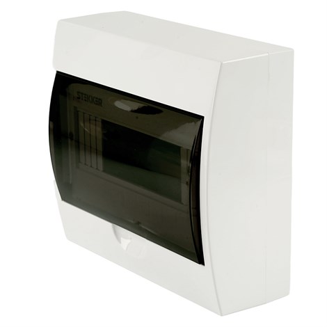 Бокс встраиваемый STEKKER EBX50-5/10-50 10 модулей, пластик, серия ArcaLight - фото 102821