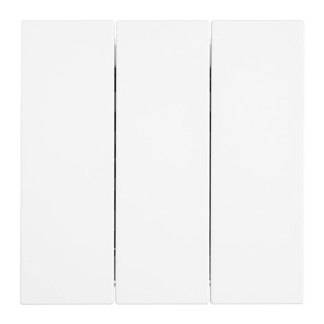 Выключатель 3-клавишный (механизм), STEKKER, 250В, 10А, серия Мия, RSW10-3108-01, белая магнолия - фото 103026