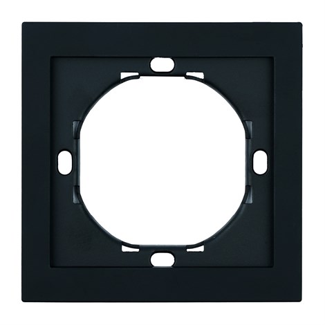 Рамка 1-местная, STEKKER, серия Мия, PFR00-3001-05, черный бархат - фото 103222