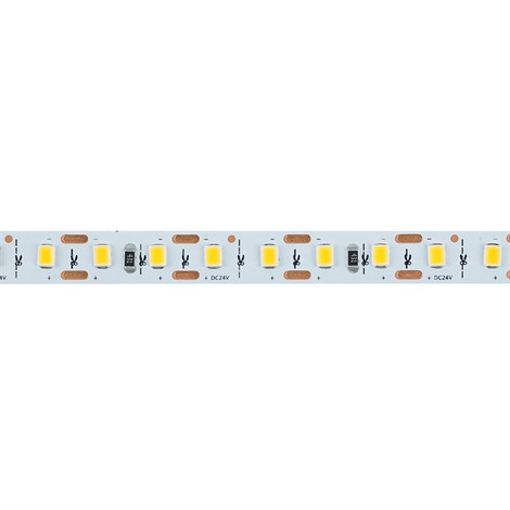 Лента светодиодная 120SMD(2835)/м 11Вт/м 24V 5000*8*1.22мм 3000К, LS506 FERON - фото 103652