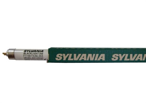 SYLVANIA F 8W/T5/BL368 G5 288mm 315-400nm (ловушки, полимеризация) - лампа - фото 20985