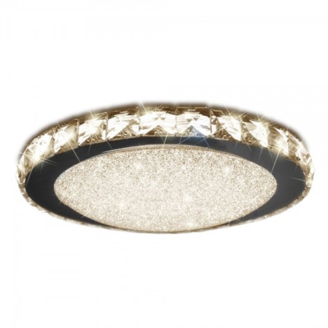 Накладной светодиодный светильник SIYANIE 25W R-350-WW-CRYSTAL-IP20 - фото 21908