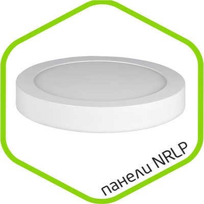 Панель светодиодная круглая NRLP-eco 2445 24Вт 160-260В 4000К 1920Лм белая накладная IP40 ASD - фото 23121