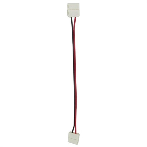 Ecola LED strip connector соед. кабель с двумя 2-х конт. зажимными разъемами 10mm 15 см. уп. 3 шт - фото 23348