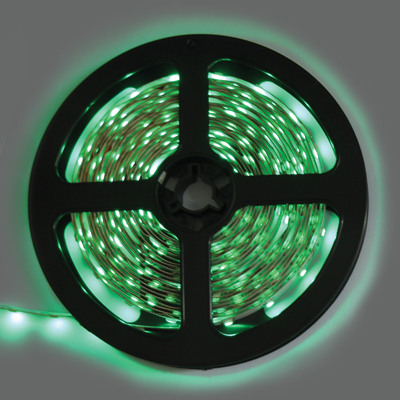 Ecola LED strip STD 4,8W/m 12V IP20 8mm 60Led/m Green зеленая светодиодная лента на катушке 5м - фото 23388