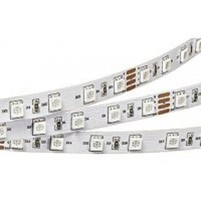 Лента RT 2-5000 24V Yellow 2X (5060, 300 LED, LUX) - фото 23638