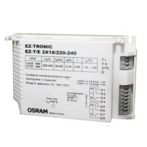 ЭПРА OSRAM EZ-T/E 2x18 для КЛЛ - фото 24162