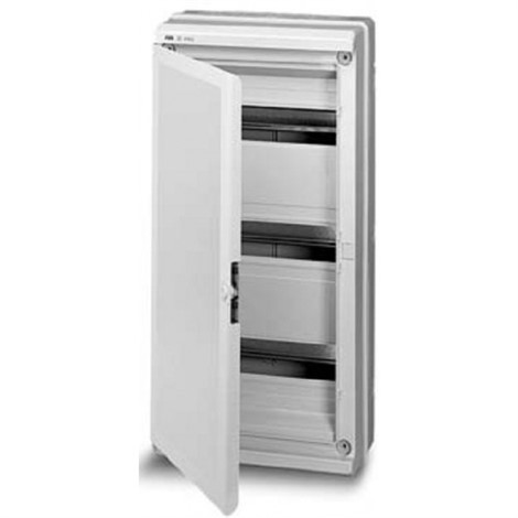 Бокс ABB EUROPA IP65 настенный 36М (3х12) с дверцей серый - фото 25684