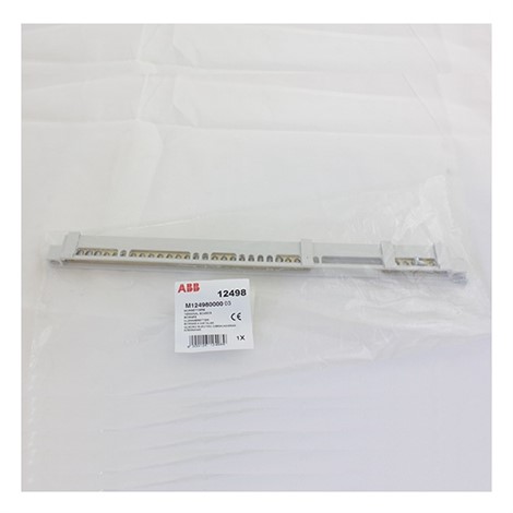 Клеммник ABB 12498 (N PЕ) на 18М для боксов EUROPA IP65 - фото 26130