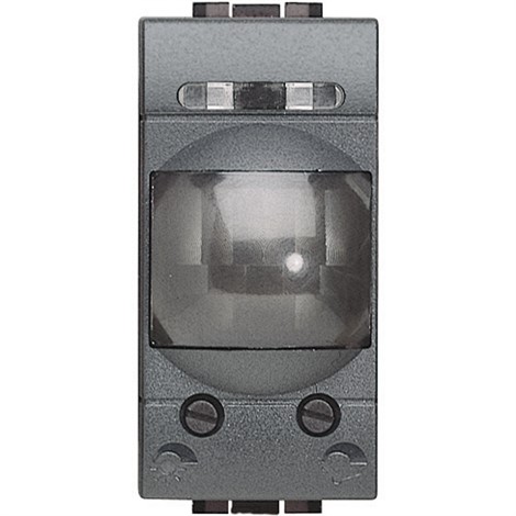L4431 Bticino LivingLight. Приёмник с пассивным ИК датчиком движения — для нагрузок до 200 Вт — 230В. 1 модуль - фото 28835