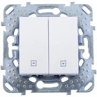 Schneider Electric Unica Белый Кнопка жалюзийная (MGU5.207.18ZD) - фото 29222