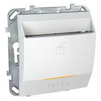 Schneider Electric Unica Белый Выключатель карточный с задержкой отключения (MGU5.540.18ZD) - фото 29313