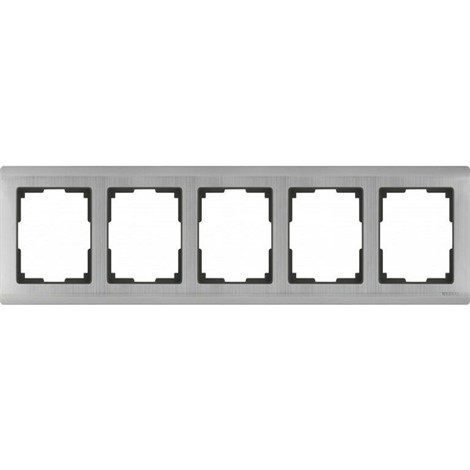 Рамка Werkel Metallic 5 постов WL02-Frame-05 глянцевый никель - фото 29807