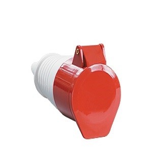 Розетка силовая переносная IP54 63А 3P PE N 380В TDM ELECTRIC - фото 30636