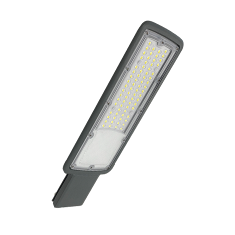 FL-LED Street 70W Grey 4500K 400*130*27мм 7000Лм 110-240В (светильник консольный LED для d-40 - фото 44226