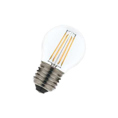 FL-LED Filament G45 6W E27 3000К 220V 660Лм 45*75мм FOTON_LIGHTING - лампа шарик прозрачная - фото 47606