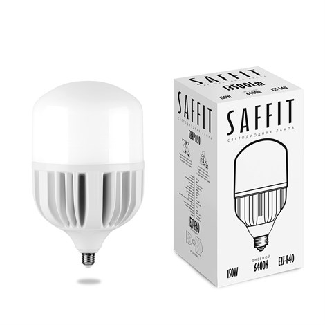 Лампа светодиодная SAFFIT SBHP1150 E27-E40 150W 230V 6400K - фото 60099