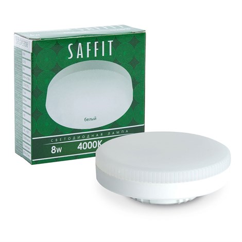 Лампа светодиодная SAFFIT SBGX5308 GX53 8W 230V 4000K - фото 62606
