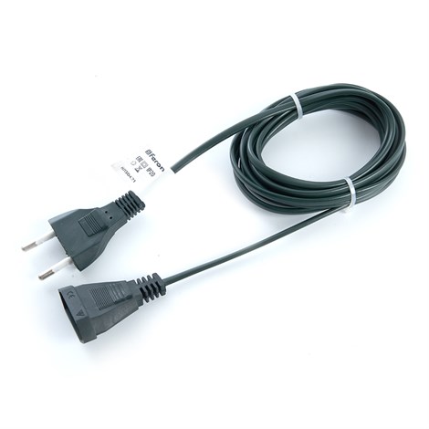 Сетевой шнур для гирлянд 3м, 2*0,5мм2, IP20, темно-зеленый, DM303 - фото 62826