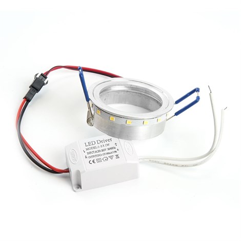 Кольцо с диодами для замены светильников с подсветкой, 3W 15LED SMD2835 4000K, LB-1225 - фото 67485