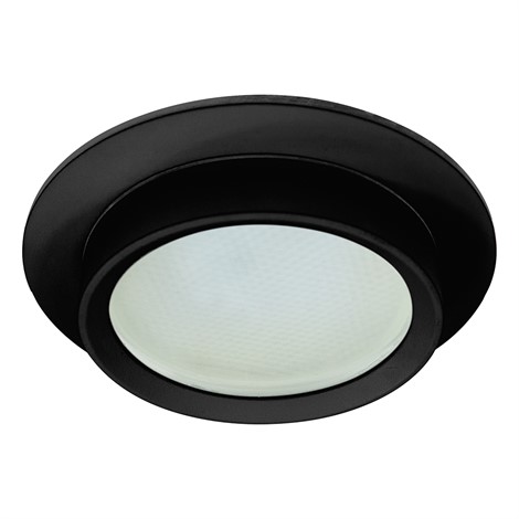 Светильник встраиваемый Feron DL504 потолочный GX53 черный круг IP44 - фото 77159