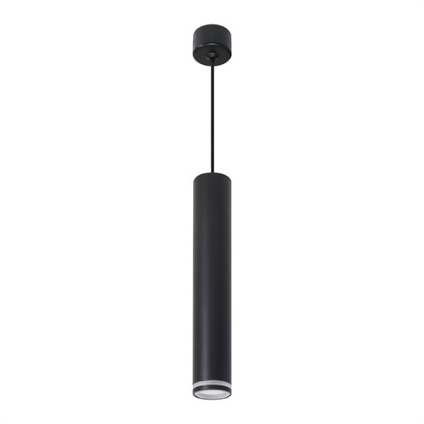Светильник потолочный Feron ML1008 Barrel LUNA levitation на подвесе MR11 35W 230V, черный 40*250 - фото 78789