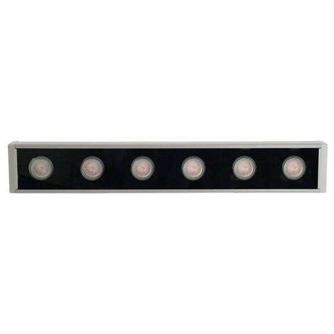 LL-893 Светодиодный линейный прожектор для подсветки стен, красный, 250*40*25mm, 6W DC24V, IP65 - фото 81927