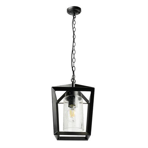 Светильник садово-парковый Feron PL775 на цепочке 40W 220-240V E27, черный - фото 89246