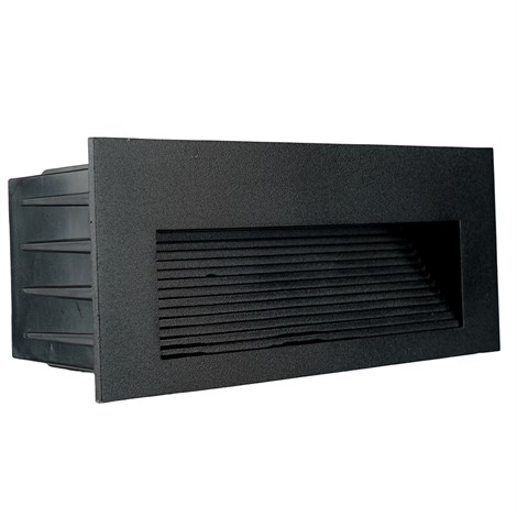 Светодиодный светильник Feron LN012-1 встраиваемый 5W 4000K, IP65, черный - фото 89374