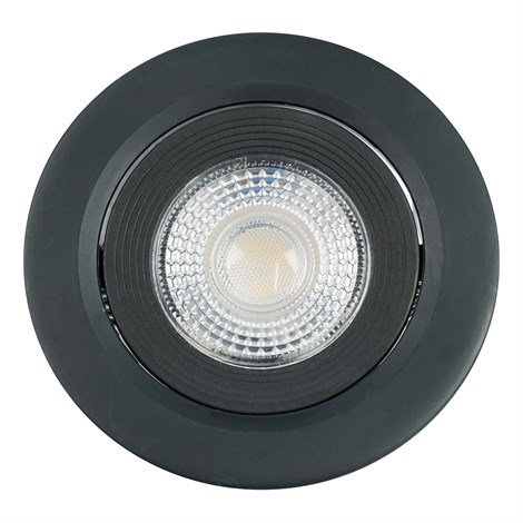 Светодиодный светильник Feron.ONE AL540 встраиваемый 5W 4000K черный "круг" - фото 89478