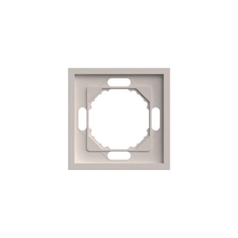 Рамка STEKKER, PFR00-5001-08 1-местная, серия Эмили, кашемир, soft touch - фото 90324