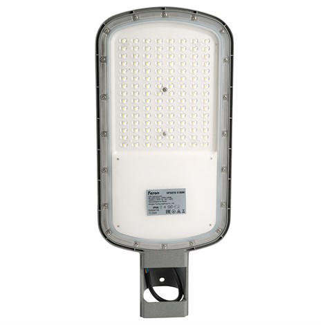 Светодиодный уличный консольный светильник Feron SP3070 100W 5000K AC90-300V, серый - фото 92010
