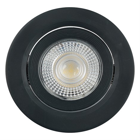 Светодиодный светильник Feron.ONE AL540 встраиваемый 7W 4000K черный "круг" - фото 92214