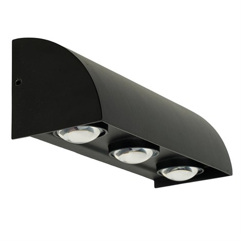 Светильник уличный светодиодный Feron DH708, 3W, 230Lm, 3000/4000/6400К, черный - фото 93196