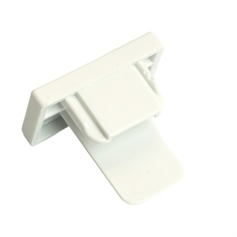 Заглушка пластиковая для шинопровода, белый, LD1023 - фото 93343