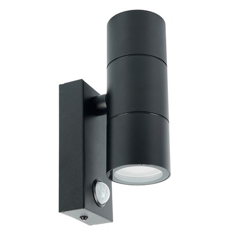 Светильник садово-парковый Feron DH0713, с датчиком освещенности/движения (на стену), 2*GU10 - фото 95425