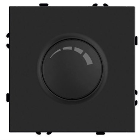 Выключатель диммирующий (механизм), STEKKER, 250В, 500W, серия Эмили, RSW10-5106-05, черный уголь, soft touch - фото 95943