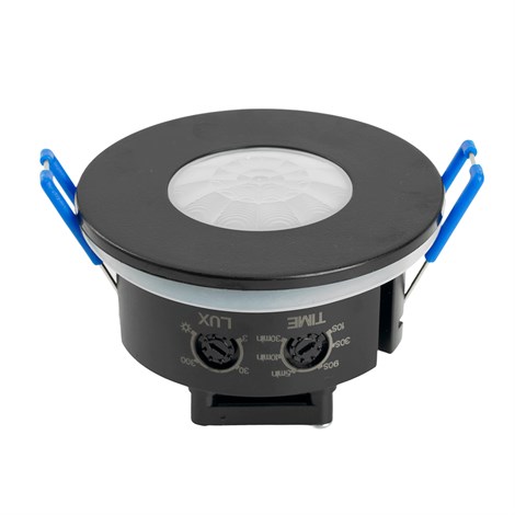 Датчик движения и освещенности 1200W 8m 120°(гориз.) 360°(верт.) чёрный, SEN55, артикул 51577 - фото 96676