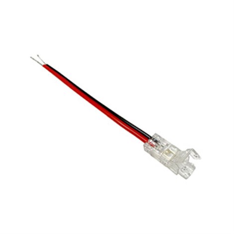 Соединитель лента-блок питания 7мм для ленты COB  шириной 5 мм, LD188 - фото 97848