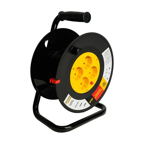 Катушка без провода 4-местная со шторками STD40 - фото 99483