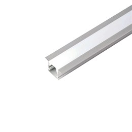 Профиль алюминиевый встраиваемый "Линии света", серебро, CAB255