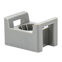 Площадка под стяжку для прямого монтажа STEKKER PMCL2316G 23*16 мм, серый (100 шт в упаковке)