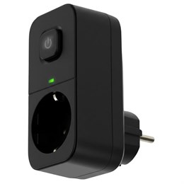 Сетевой фильтр 1-местный с/з STEKKER 220В, 16А, с выключателем, серия Nova, HM81-11-2, черный