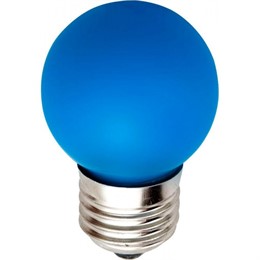 Светодиодная лампа Ecola globe LED color 5,0W G45 220V E27 Blue шар синий