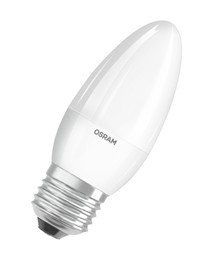 LS CLB 60 6.5W/840 220-240V FR E27 600lm 200* 15000h свеча OSRAM LED-лампа