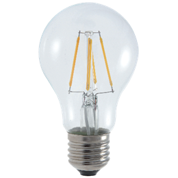 FL-LED Filament A60 10W E27 3000К 220V 1000Лм 60*108мм FOTON_LIGHTING - лампа груша прозрачная