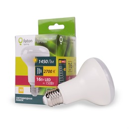 FL-LED R80 16W E27 2700К 1450Лм 80*114мм 220В - 240В FOTON_LIGHTING - лампа