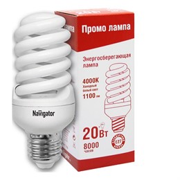 Энергосберегающая лампа Navigator 94 419 NCLP-SF-20-840-E27