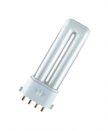 Компактная люминесцентная лампа OSRAM DULUX S/E 11W/830 2G7